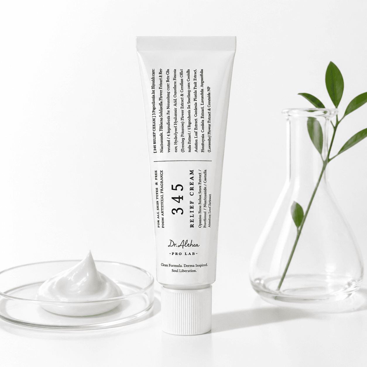 345 Relief Cream 50ml – Crème Visage Apaisante et Réparatrice