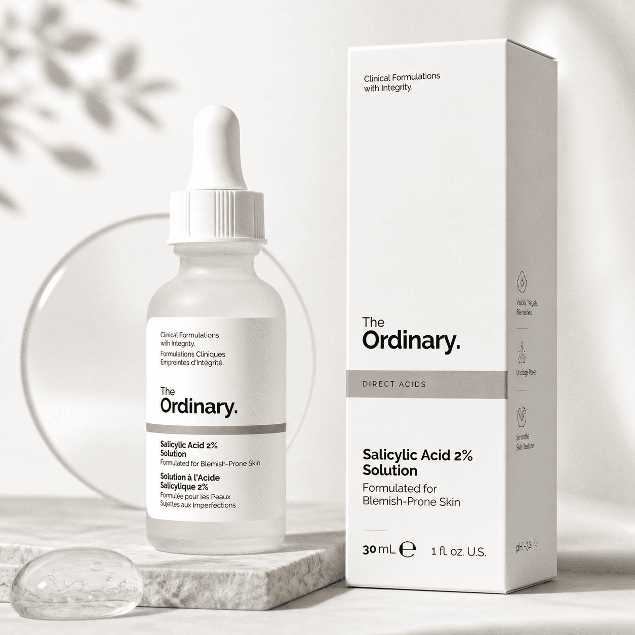 Acide Salicylique 2 % - Sérum anti-imperfections