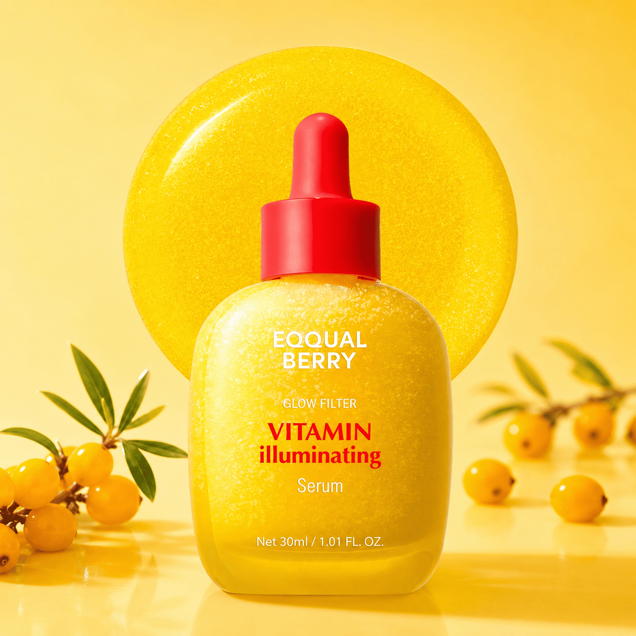 EQQUALBERRY - Sérum Illuminateur aux Vitamines - 30ml