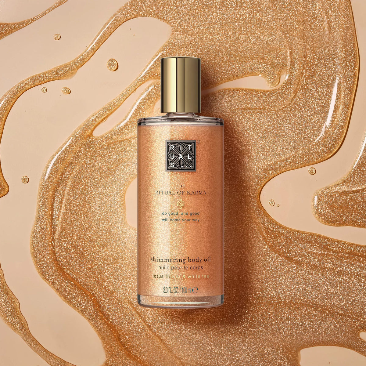 Shimmering Body Oil - The Ritual of Karma 100 ml