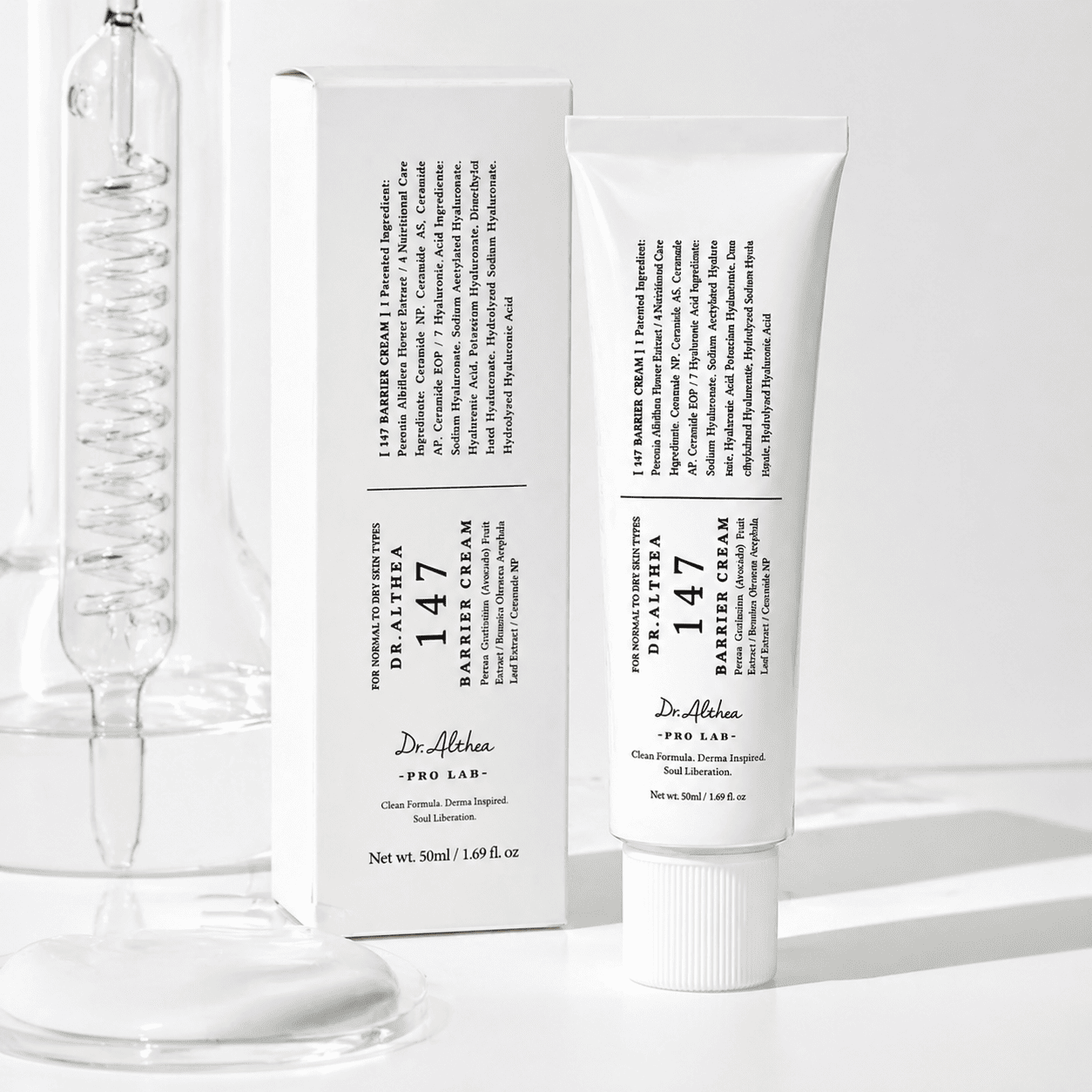 147 Barrier Cream 50ml – Crème Barrière Hydratante et Apaisante