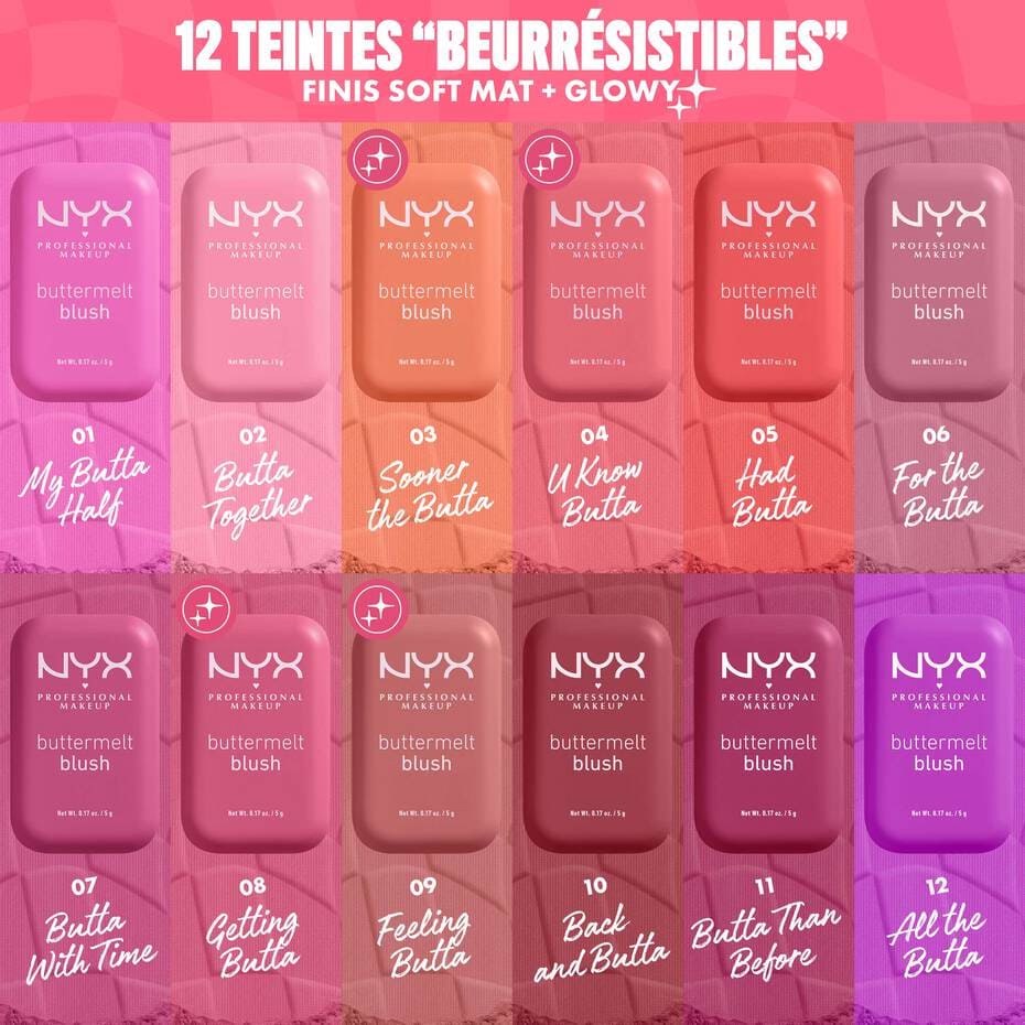 NYX Professional Makeup - Buttermelt Blush