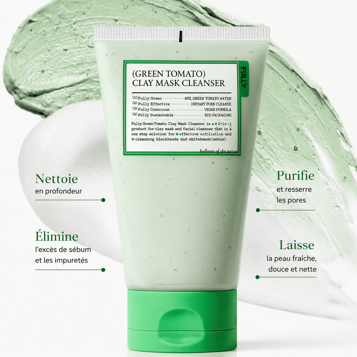 Green Tomato Clay Mask Cleanser 120mL