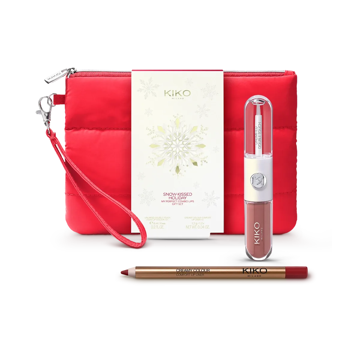 KIKO MILANO - Snow-Kissed Holiday My Perfect Combo Lips Gift Set