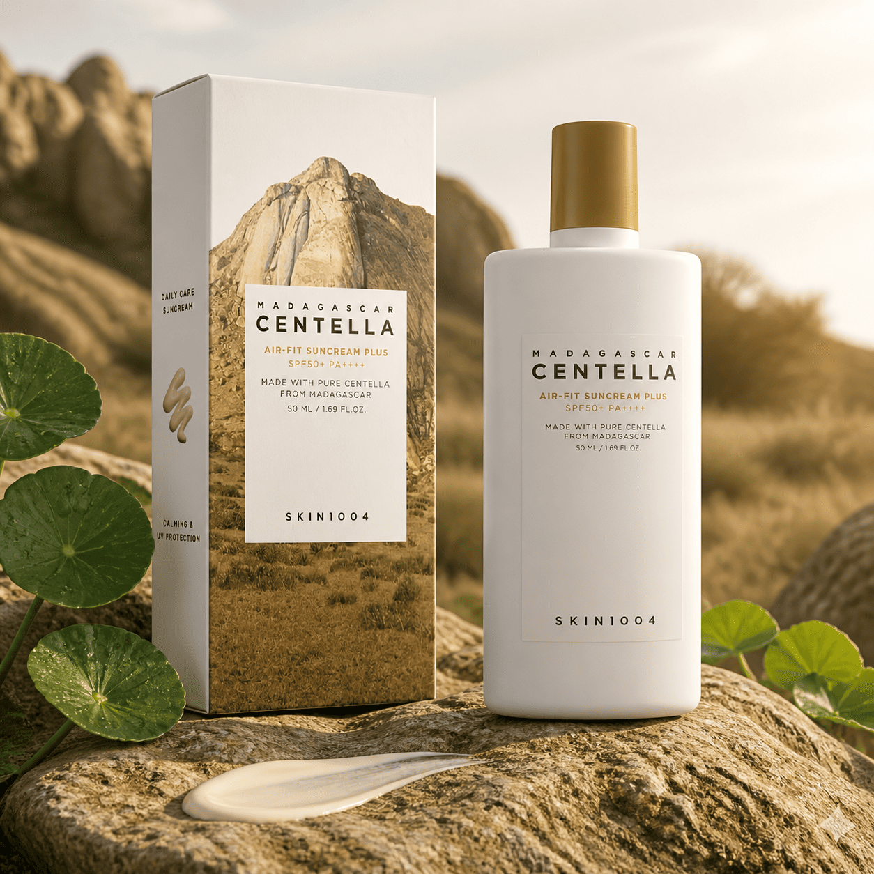 Madagascar Centella Air-Fit Suncream Plus 50ML – Crème solaire
