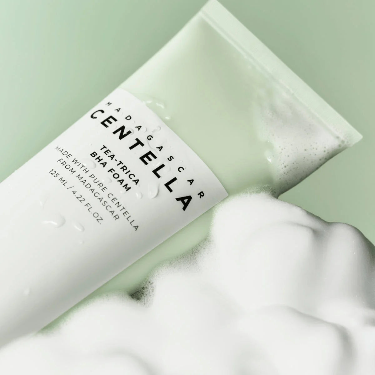 Madagascar Centella Tea-trica BHA Foam 125ML – Mousse nettoyante