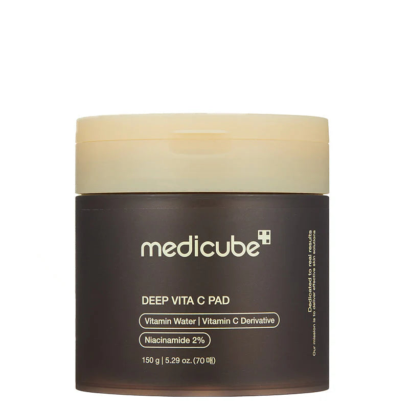 Medicube - Deep Vita C Pad 150GM – Disques éclaircissant à la vitamine C