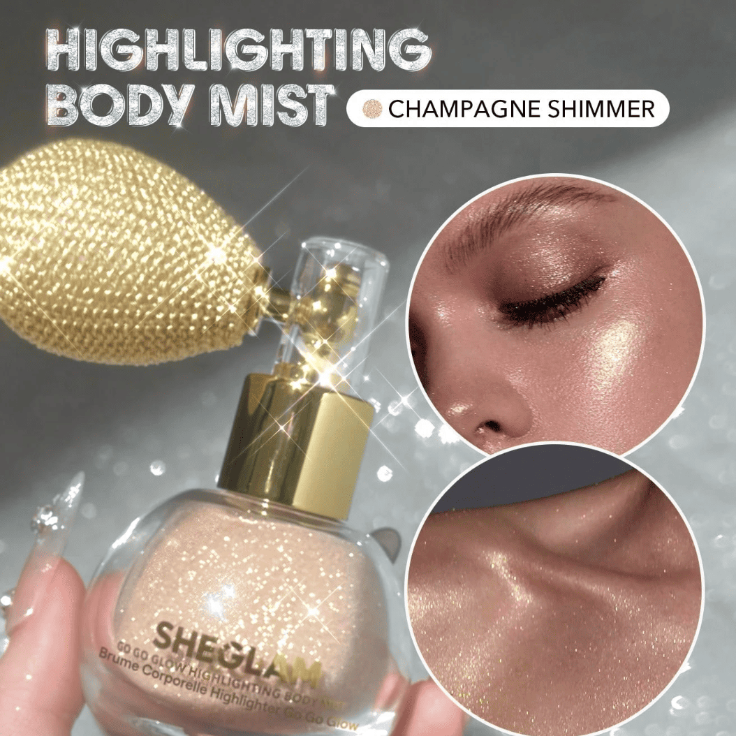 SHEGLAM Go Go Glow Highlighting Body Mist