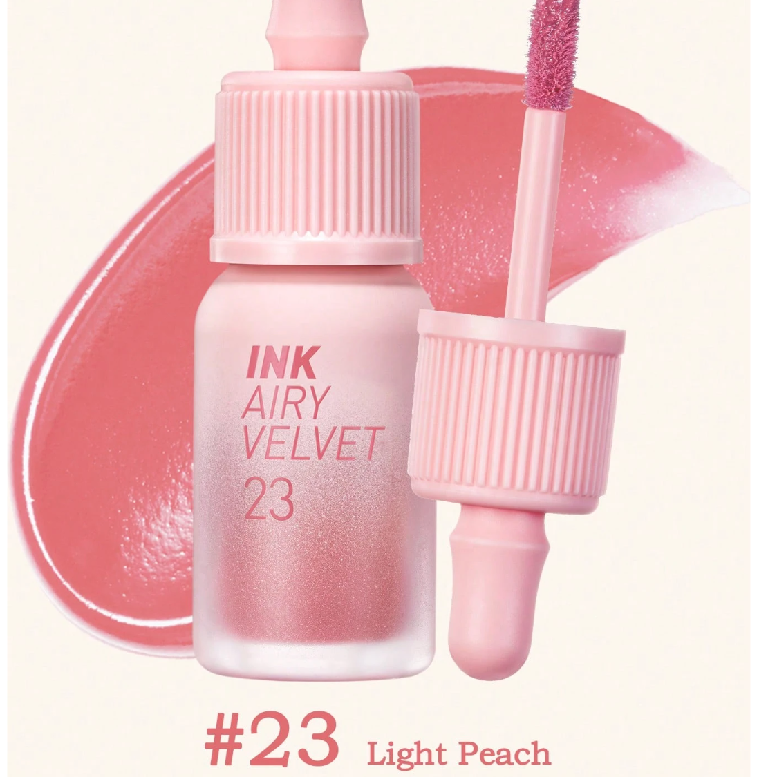 Peripera Brillant à lèvres velours aérien K-Beauty, haute pigmentation